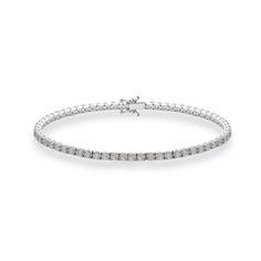 Our Tennis Bracelet is as classic as they come. A must have for any collection! – Made in 14k solid gold with 2 cts of high-quality ethically sourced diamonds. Elegant Tennis Bracelet With Single Cut Diamonds, Classic Diamond White Tennis Bracelet For Everyday Luxury, Classic Diamond Bracelet With Vvs Clarity For Anniversary, Classic Sterling Silver Bracelet With Prong Setting, Classic Diamond White Diamond Cut Bracelet, Classic Diamond Cut White Bracelet, Classic White Diamond Bracelet, Classic Diamond Tennis Bracelet With Jubilee Design, Classic Diamond Cut Tennis Bracelet For Anniversary