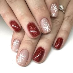 PRICES MAY VARY. 【Christmas Press on Nails Short】:Made with durable materials, our set of 24 short square fake nails with Christmas tree, Santa Claus, snowflakes, light strips, elk, Santa hat design,perfect for Christmas,new year,winter manicure decoration 【Easy to Use】:These full cover Christmas press on nails false nails for quick and hassle-free application. Artificial nail art tips with rich Xmas elements,No need for salon visits, save time and money while enjoying salon-quality nails at hom Red Press On Nails, Red Christmas Nails, Press On Nails Short, Nagel Tips, Christmas Nails Easy, Fake Nails With Glue, Nails Christmas