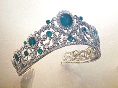 The tiara (part of the French Crown Jewels) once belonged to the Duchesse of Angouleme, Marie Therese. It was also featured as the cover tiara on the book, “Tiara, a History of Splendour”. British Tiaras, Diamond Diadem, Marie Therese, Historical Jewellery