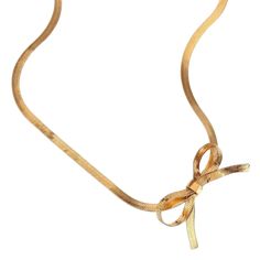 Get ready to add some charm to your outfit with this pretty necklace.! 16"-18" herringbone Plated with 14K gold on stainless steel. Perfect for adding a touch of playfulness to any look. Tarnish resistant Bow 24mm Pretty Necklace, Bow Necklace, Jewelry Candles, Pretty Necklaces, Gadget Gifts, Game Inspiration, Large Bow, Candle Accessories, Book Stationery