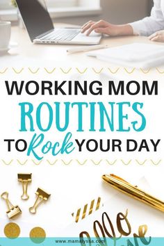 Routines are the staple to any Working Mom's sanity. Here best tips on how create perfect routine and take back time with your kids. #workingmom #routines #workingmother #easydailyroutines Working Mom Organization, Working Mom Guilt, Perfect Routine, Pumping At Work