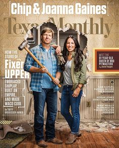 Chip and Joanna Gaines are on the cover of Texas Monthly's October issue!! #SicEm Baylor alumni!! Magnolia Farms Fixer Upper, Gaines Fixer Upper, Fixer Upper Joanna, Magnolia Fixer Upper, Fixer Upper Joanna Gaines, Chip Gaines, Best Couples Costumes, Chip And Jo, Hgtv Fixer Upper