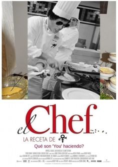 the poster for chef la receta de & que son you're naciondo?