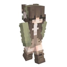 a pixellated image of a person with a backpack