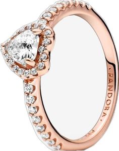 Elegant Rose Gold Heart Ring As Gift, Elegant Rose Gold Heart Ring Gift, Elegant Rose Gold Rings For Valentine's Day, Elegant Rose Gold Heart Ring, Elegant Rose Gold Diamond Heart Ring, Elegant Rose Gold Heart Ring With Diamond Accents, Elegant Rose Gold Heart Ring For Formal Occasions, Elegant Rose Gold Heart Cut Ring, Elegant Rose Gold Heart Ring With Halo Setting