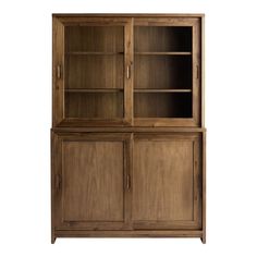 Williams Vintage Acorn Farmhouse Hutch - World Market Built In Hutch Dining Room, Hutch In Kitchen, Farmhouse Hutch, Storage Hutch, Built In Hutch, Kitchen Hutch, Dining Room Hutch, Cabinet Shelving, World Market