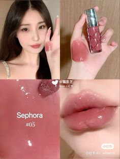 SEPHORA COLLECTION Outrageous Plumping Lip Gloss 7 Pink Pout Makeup Accesories, Lip Makeup Tutorial, Makeup Help, Smink Inspiration, Fancy Makeup, Makeup Looks Tutorial, Makeup Swatches, Makeup Lip