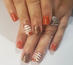 Thanksgiving Nail Inspo Square, Thanksgiving Nails Square Short, Short Square Thanksgiving Nails, Thanksgiving Gel Nails Short, Fall Short Gel Nails, Thanksgiving Nails Dip Powder, Thanksgiving Gel Nail Ideas, Thanksgiving Nail Ideas Simple, November Dip Nails