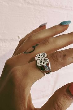 From the Rat Betty Zodiac Collection Libra Ring, Sterling Silver, Ring