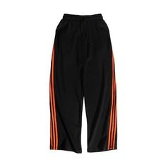 90s Stripe Wide-leg Pants sold by Tony Moly Store on Storenvy Sporty Wide Leg Bottoms With Contrast Stripes, Sporty Wide Leg Sweatpants With Contrast Stripes, Sporty Red Pants With Side Stripes, Sporty Wide-leg Pants With Side Stripes, Black Wide-leg Pants With Vertical Stripes, Striped Wide Leg Pants, Tony Moly, Wide Leg Pants, Clothing And Shoes