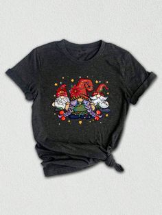 Introducing our adorable Christmas Gnomes T-shirt, perfect for spreading holiday cheer!  Embrace the whimsical spirit of these cute gnomes and add a touch of festive magic to your wardrobe. This gnomes shirt features a charming design that combines the joy of Christmas with the charm of these mythical creatures.  Our Christmas Gnomes Shirt captures the essence of the holiday season with its vibrant colors and playful imagery. The gnomes are decked out in their cozy winter attire, ready to celebr Cute Gnomes, Christmas Party Shirt, Cute Christmas Shirt, New Year Shirt, Halloween Letters, Christmas Party Shirts, Cute Christmas Shirts, Winter Attire, New Years Shirts