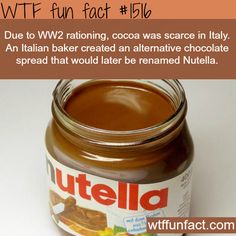 a jar of nutella in a diaper with the caption'nutella in a diaper '