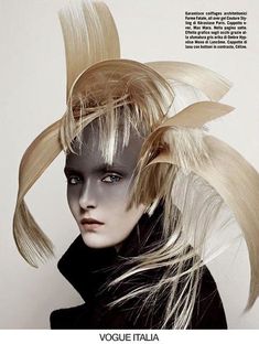 Avant Garde Hair, Mode Editorials, Hair Romance, Studio Shots, Avant Garde Makeup, Fantasy Hair, Hair Shows, Creative Hairstyles, Artistic Hair