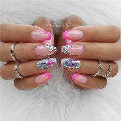 Wedding Natural Gel Nails Design Ideas for Bride 2019, #WeddingNails, #NaturalGelNails, #BrideNails, #GelNails Nail Art Mariage, Natural Gel Nails, Pink Gel Nails, Pink Gel, Christmas Nail Art Designs, Nail Art Wedding, Gel Nail Design, Nail Art Videos, Hot Nails