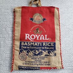 royal basmati rice from the foothills of himalayans