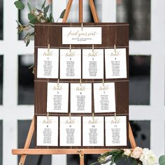 Classy Find Your Seat Wedding Seating Chart Card Rehearsal Dinner Seating, Wedding Reception Seating Arrangement, Seating Board, Seating Chart Wedding Diy, Calligraphy Sign, Table Signage, Reception Seating Chart, Wedding Ceremony Seating, Diy Table Numbers