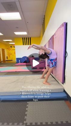 Mila B on Instagram: "Try this drill  ••• #falltobridge #stretchtobridge #backbend #backbendpractice #backbendlove #backworkout #stretchingexercises #bridgedrills #backbendtraining #backbenddrills #beginnertumbling #tumblingdrills #tumblingvideos #tumblingskills #newskills #newskillalert #gymnasticstrength #gymnasticsstrengthtraining #flexibilitytraining #flexibilitygoals #flexibility #flexibilitychallenge" Backhand Springs Drills, Back Walkover Drills, Tumbling Drills, Preschool Gym, Gymnastics Strength Training, Flexibility Challenge, Shoulder Flexibility, Preschool Gymnastics, Tumbling Gymnastics