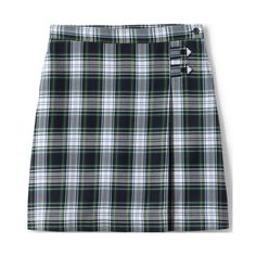 in stock Plaid Skort For School, School Uniform Plaid Skort For School, Summer School Plaid Skirt, Plaid Uniform Skirt, School Uniform Plaid Skort, Skirts For Kids, Elegant Drapes, How To Buy Land, White Plaid