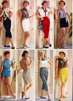 1950s Casual, 40s Mode, 60s Vintage Fashion, 50s Outfits, Fashion 50s, Sears Catalog