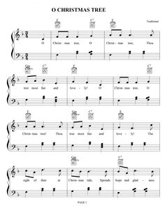 the christmas tree sheet music for choir