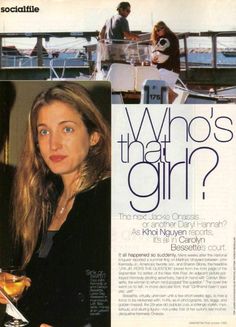 an ad for socialite showing a woman on a boat