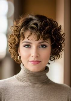 Medium Shaggy Hairstyles, Shaggy Hairstyles, The Right Hairstyles, Virtual Hairstyles, Short Permed Hair, Curly Haircuts, Try On Hairstyles