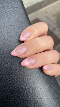 Casual Nails, Pink Nail, Pink Acrylic Nails