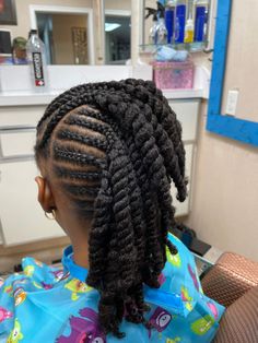 Pre K Graduation Hairstyles Black, Kids Style Hair, Black Hair Video, Cute Toddler Hairstyles, Kids Braids