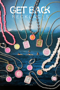 Back in the day, surfers & hippies wore St. Chris Surf necklaces as a symbol of good luck, safe travels, & goin' steady (aka dating!). Grab one for you or your special someone <3 Get Back Jewelry, Silver Summer Jewelry, Where To Get Jewelry, Surfer Necklaces, Preppy Jewelry, Diy Friendship Bracelets Patterns, Safe Travels