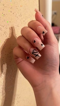 the weeknd Nail Ideas The Weeknd, The Weeknd Acrylic Nails, F U Nails, The Weekend Nails Ideas, The Weeknd Nail Ideas, The Weekend Inspired Nails, The Weekend Nails Xo, The Weeknd Themed Nails, Kendrick Lamar Nails