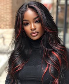 Cherry Cola Ombre Hair Gothic Brown Hair, Black Cherry Hair Color With Bangs, Ombre Black Red Hair, Cherry Cola Ombre Hair, Temporary Hair Dye, Brown Hair Shades, American Hairstyles, Ombre Fashion