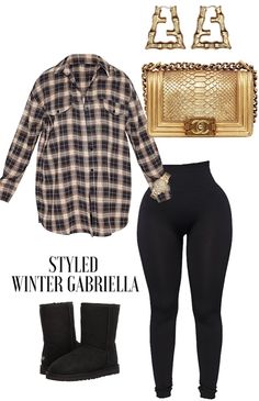 Black Leggings Outfit Baddie, Cute Comfy Outfits For Fall, Fall Fits Baddie, Curvy Girl Outfits Winter, Fall Baddie Outfits, Ugg Purse, Fall Outfit Ideas For Women, Butter Soft Leggings, Comfy Outfits Winter