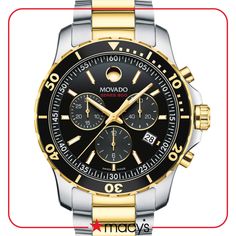 in stock Modern Black Chronograph Watch With Polished Finish, Timeless Black Chronograph Watch With Polished Finish, Black Chronograph Watch With Polished Finish For Business, Black Chronograph Watch With Polished Finish, Diver Watch, Steel Bracelet, Diver, Stainless Steel Bracelet, Rolex Watches