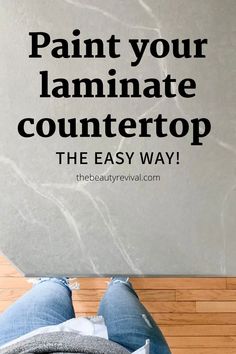 Painted laminate countertops to look like marble Paint Bathroom Countertops, Paint Your Countertops, Painting Bathroom Countertops, Paint Bathroom