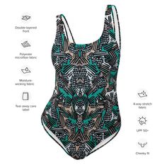 Urban African Print Bathing Suits – a bold fusion of style and culture. These swimsuits aren't just beachwear; they're a statement! Picture yourself strutting poolside or catching waves in designs that reflect you. Vintage Swimsuit, African Print, The Struts, One Piece Swimsuit, Bathing Suits, One Piece, Design