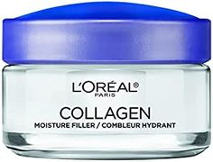 L'Oreal Paris Skincare Collagen Face Moisturizer, Day and Night Cream, Anti-Aging Face, Neck and Chest Cream to smooth skin and reduce wrinkles, 1.7 oz Paris Skincare, Skin Care Routine For Teens, Collagen Moisturizer, Anti Aging Night Cream, Anti Aging Moisturizer, Anti Aging Face