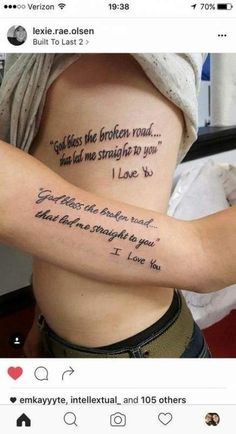 Matching Couple Tattoos Quotes, Love Tattoo Quotes, Country Couple Tattoos, Couple Tattoo Quotes, Marriage Tattoos, True Love Tattoo, Him And Her Tattoos, Always Tattoo, Couple Tattoos Unique Meaningful