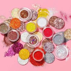 Eyeshadow Platte, Body Oil Diy, Baani Sandhu, Sunset Makeup, Best Smelling Candles, Discount Design, Iphone Wallpaper Glitter, Diy Jar Crafts, Glitter Eyeliner