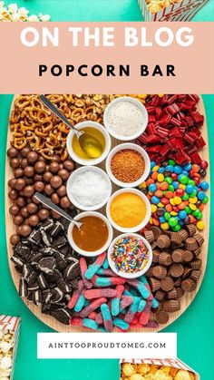 a plate full of different types of candy and candies on the table with text overlay