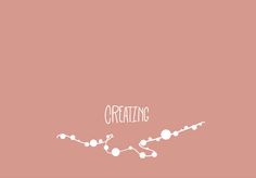 the word creating written in white on a pink background