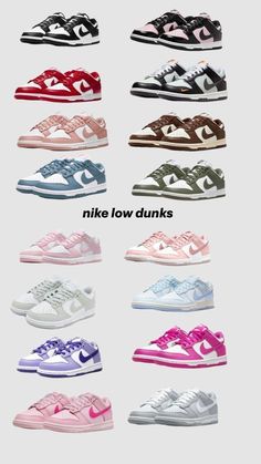 Nike Shoes Women Fashion, Low Dunks, Pretty Sneakers, Shoes For School, Back To School Shoes, Trendy Shoes Sneakers, Nike Shoes Girls, Nike Fashion Shoes