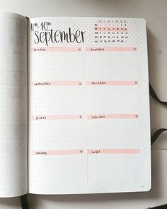 Bullet Journal Weekly Spread: 45 Various Layouts to Try budgetplannertemplate #2024freedigitalplanner. Bullet Journal Week, Bullet Journal Weekly Layout, How To Bullet Journal, Bullet Journal Paper, Bullet Planner, Bullet Journal Design Ideas