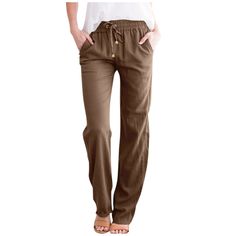 PRICES MAY VARY. summer elastic pants women women elastic waist pants high waisted pants for women summer elastic pants for woman linen pants women summer tall womens linen pants high waisted cotton summer pants women casual linen drawstring pants pants with elastic waist for women trouser pants women linen pants for women loose fit linen+pants women's+pants loose pocket pants for women womens pant linen drawstring pants womens womens cotton pants summer pants for woman cotton linen pants summer Fitted Linen Pants, Comfy Trousers, Cotton Pants Women, White Capri Pants, Linen Drawstring Pants, Casual Summer Pants, Summer Pants Women, Black Capri Pants, Slacks For Women