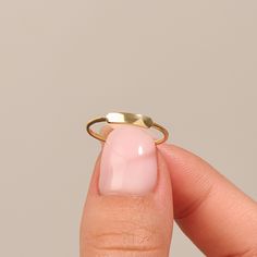 Enhance your style with our 14k Solid Gold Engraved Signet Ring. This minimalist, custom name ring is perfect for women, featuring a flat bar design with a personalized monogram. Elevate your look with this elegant ladies' pinky ring. Give a gift they will be extremely happy with a personalized minimalist rings that customized with their initials or their beloved ones... Ring Details ❥ Gold KT: 14k 18k 10k Solid Gold ❥ Gold Color Options: Rose Gold, Yellow Gold, White Gold ❥ Thickness: 0.94 mm ❥ Adjustable 14k Gold Midi Rings With Polished Finish, Simple 14k Gold Engraved Ring For Anniversary, Simple Personalized Gold Stackable Rings, Minimalist Stackable Initial Ring In 14k Gold, Simple Engraved 14k Yellow Gold Ring, Minimalist Hammered 14k Gold Stackable Rings, 14k Gold Midi Promise Rings With Polished Finish, Simple Hammered 14k Gold Rings, Modern Personalized Stackable Rings For Everyday