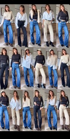 Capsule Packing, Millennial Outfit, Wide Leg Jeans Outfits, Wide Leg Jeans Outfit, Large Pants, Stylish Work Attire, Gen Z, Other Outfits, Cozy Outfit