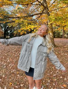 Jesus is our most faithful friend who knows our thoughts and failures yet cares infinitely deeply about our lives.  Our What a Friend in Jesus Grey Denim Jacket features 13 oz heavyweight denim, a hand-drawn art pocket lining, back waist tabs for an adjustable fit, welt side pockets, and so much more.     Size: Model is 5'7" and wearing a size Small. Fit:  Oversized Fit Color: Grey Denim Composition:  100% Cotton Features:  Heavyweight Denim, EF logo buttons,  Chainstitch logo embroidery Grey Denim Jacket, Grey Denim, Hand Art Drawing, Christian Clothing, Embroidery Logo, Oversized Fits, Denim Jacket, Jesus, How To Draw Hands