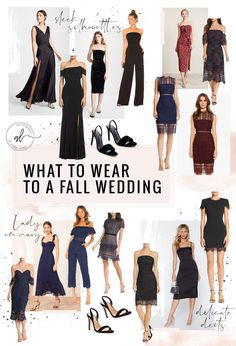 what to wear to a fall wedding