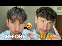 Straight to Messy Textured Hair in 3 Minutes: A Step-by-Step Tutorial - YouTube How To Messy Hair, Haïr Cut For Straight Hair Men, Hairstyle Mens Straight Hair, Strait Hair Hairstyles For Men, Haïr Style For Straight Hair Men, How To Texturize Hair, Messy Look Hairstyles, Haircut For Messy Hair, Hairstyle For Men Straight Hair