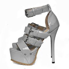 Category:Sandals,Heels; Upper Materials:Patent Leather; Embellishment:Rivet,Buckle,Lace-up; Season:Summer; Heel Type:High Heel; Gender:Women's; Platform Height:1.97; Toe Shape:Open Toe; Style:Sexy; Heel Height(inch):>5; Outsole Materials:Rubber; Occasion:Daily,Club; Closure Type:Lace-up; Listing Date:04/10/2023; Production mode:Self-produce; 2024 Trends:Lace Up Sandals Strappy Sandals,Stilettos; Foot Length:; Foot Width:; SizeChart1_ID:2:183740; Size chart date source:Provided by Supplier.; US S Lace Up High Heels, Sandals Strappy, Heels Online, High Heel Wedges, Women's Heels, Lace Up Sandals, Heels Sandals, Red Shoes, Strappy Sandals