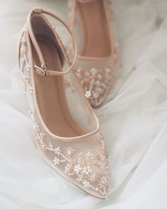 Nude Wedding Shoes, Nude Wedding, Wedding Atelier, Wedding Pumps, Cinderella Shoes, Wedding Shoes Heels, Wedding Dress Couture, Wedding Heels, Boots And Sneakers